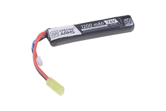 Li-Po 7,4V 1200mAh 15/30C Batterij - Specna Arms