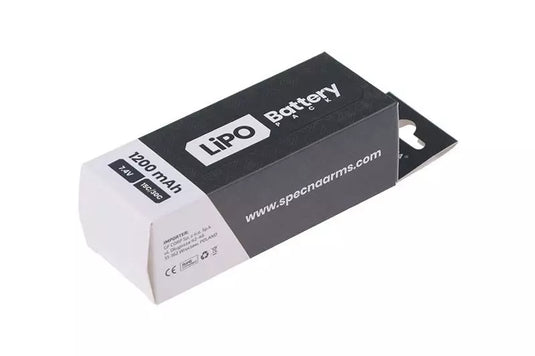 Li-Po 7,4V 1200mAh 15/30C Batterij - Specna Arms