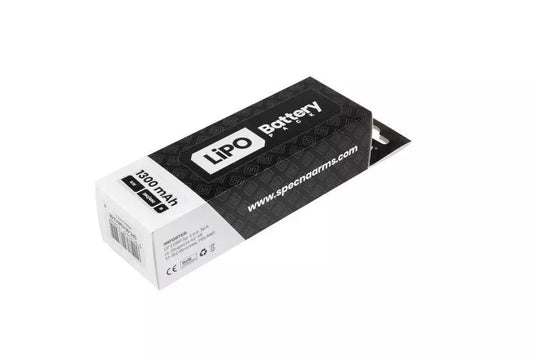 Li-Po 11,1V 1300mAh 20/40C Batterij - T-Connect (Deans) - Specna Arms