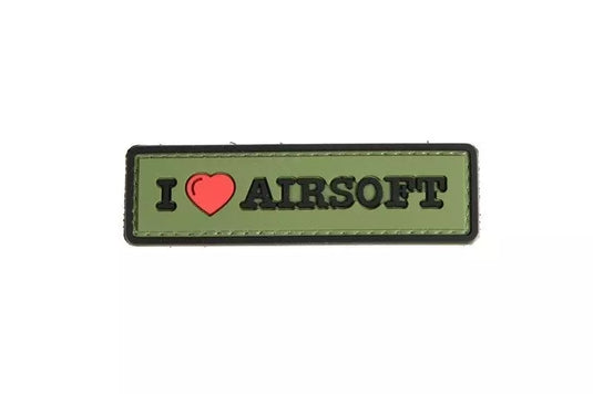 I Love Airsoft - Patch