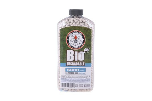 G&G 0.28g Bottle Bio BB's - 5600 pcs