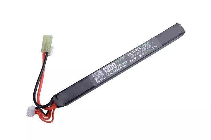 Li-Po 11,1.V 1200mAh 20C Batterij - Slim Stick Type - Nuprol
